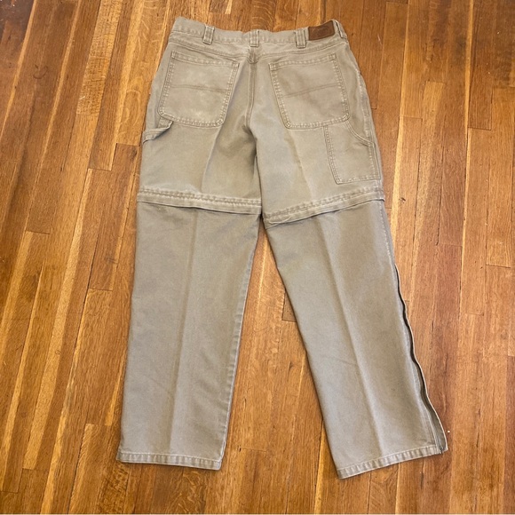 Cabela’s Jeans Cabelas Mens Convertible Pants Size 35x3 Canvas Tan